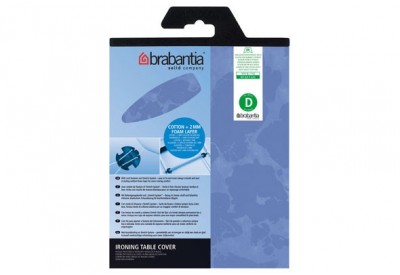Brabantia Ironing Board Cover size D (135 x 45cm / 53 x 18inch)